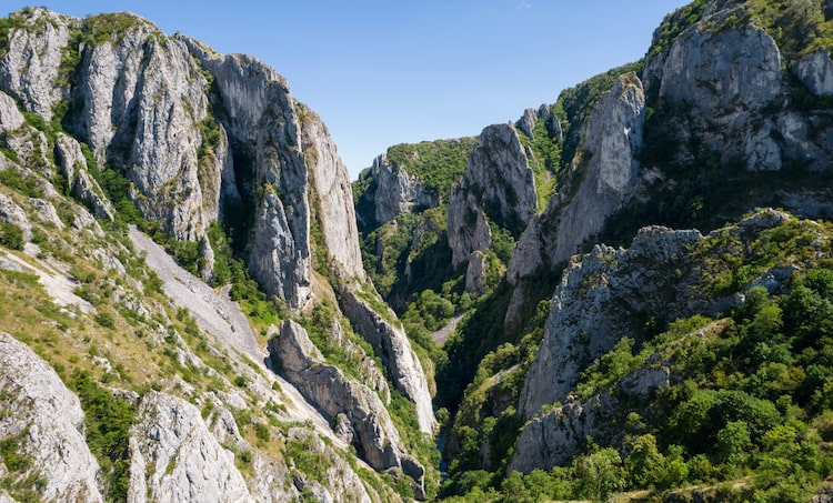 Paisaje natural vía ferrata Serra de les Canals