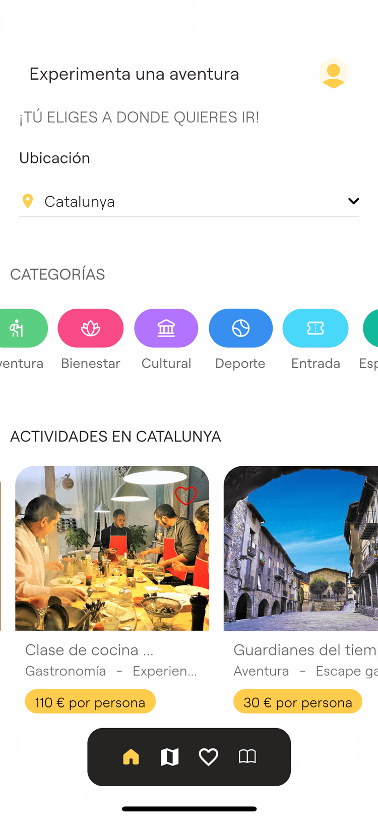 Vee | Reserva activitats amb Vee
