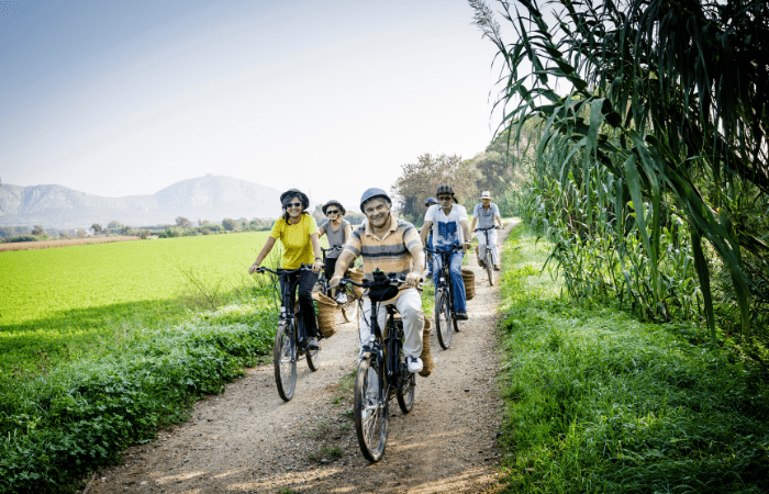 Hacer una ruta en bici eléctrica por la naturaleza